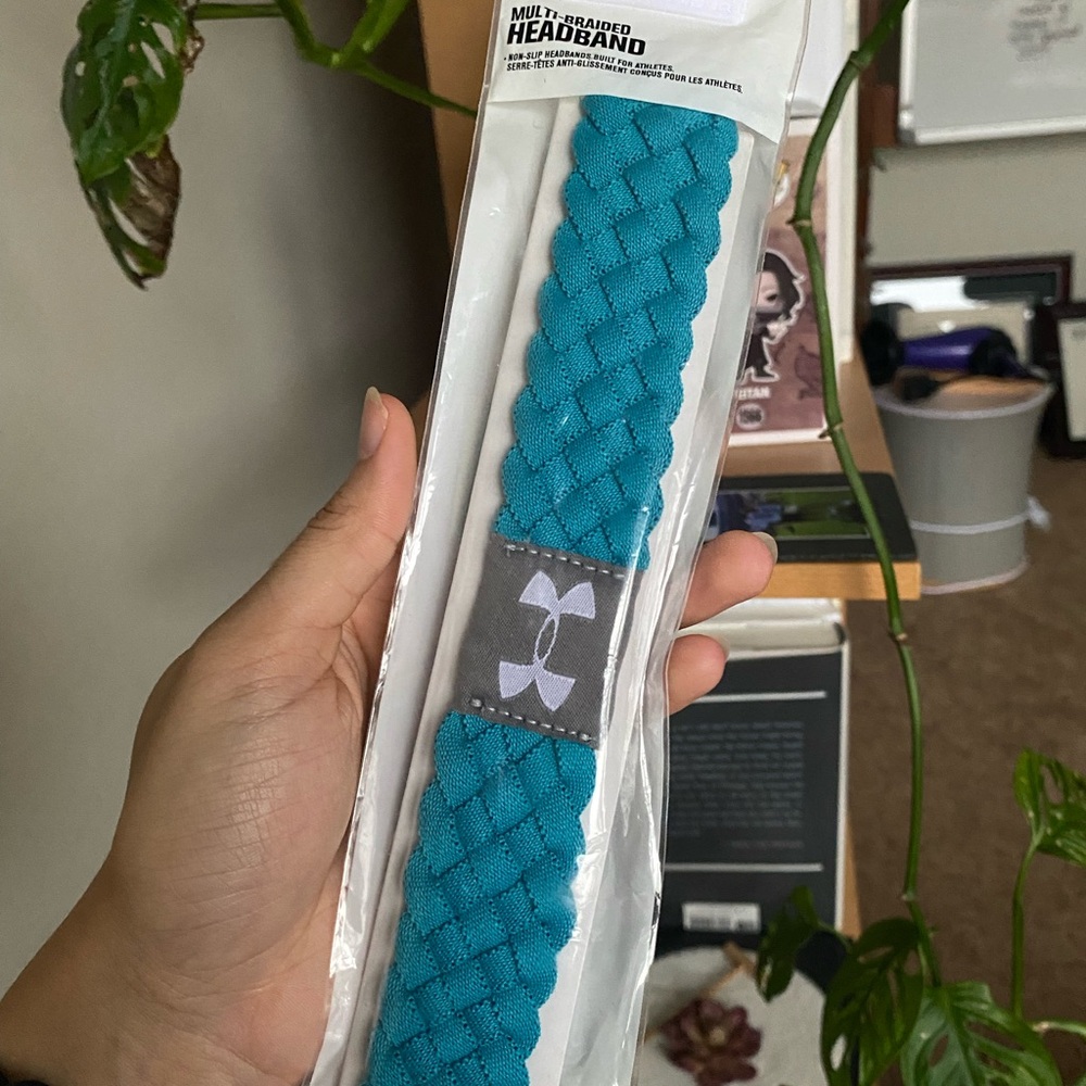 Under Armour Blue Braided Headband